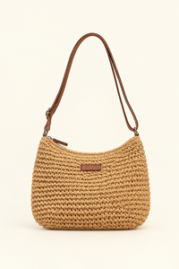 Colomba | Bolso trenzado beige