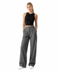 Pantalón recto ancho