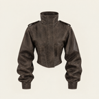 Adriana | Chaqueta vintage efecto piel
