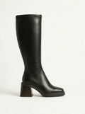 Léonie | Botas altas de tacón ancho