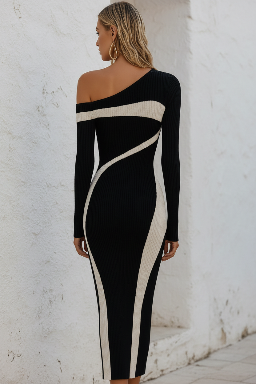 KIRA | Vestido knit y sofisticado